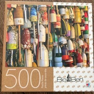Big Ben 500-Piece Puzzle - Colorful Nautical Buoys (Multicolor)